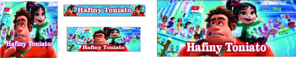 Kit Material Escolar Prata - 160 etiquetas
