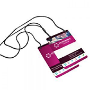 Credencial para Evento - 100 unidades - 90x130mm - 4x0