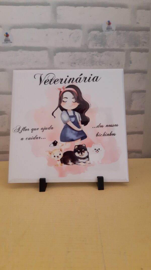 Azulejo em porcelana - 10x10 cm - Personalizado - Imagem 12