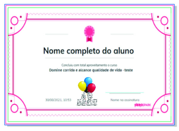 Certificado Personalizado - 210x297(A4) - Em papel Perolado - Imagem 4