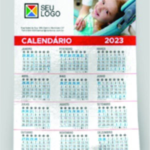 Folinha de Parede em papel couche 250g - 4x0 - 248x358mm - 500 unidades