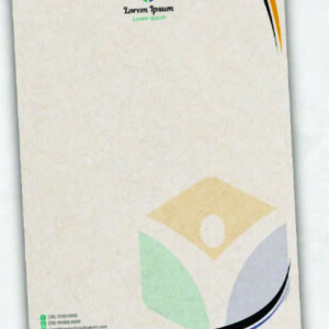 Papel Timbrado - Papel Reciclado - 90gr - 25 unidades
